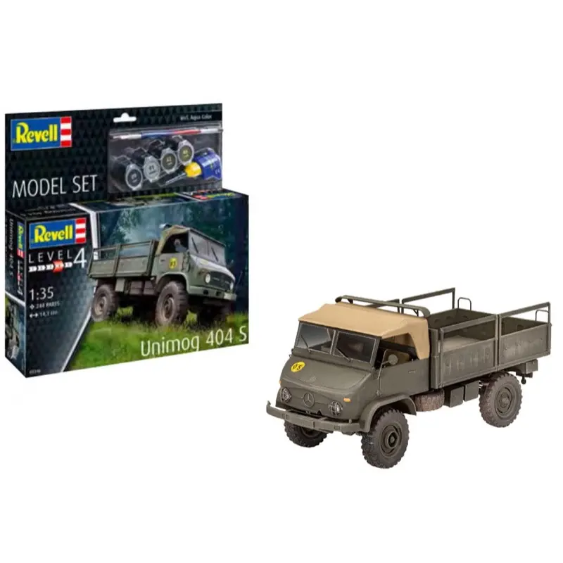Revell 63348 1/35 Unimog 404 S Model Kit Set 1