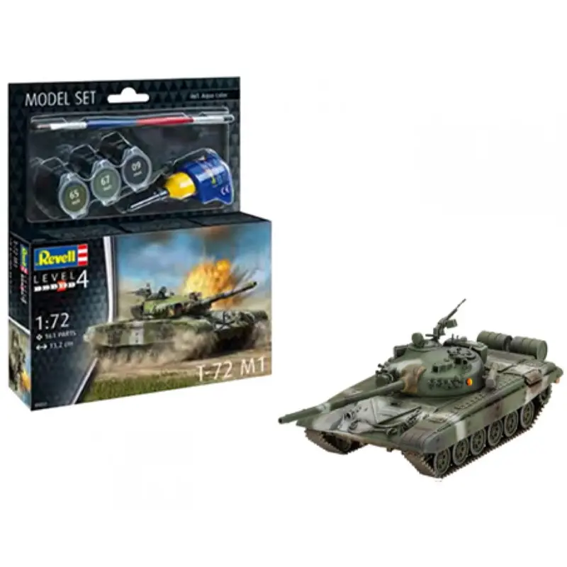Revell 63357 1/72 T-72 M1 Model Kit Set 1