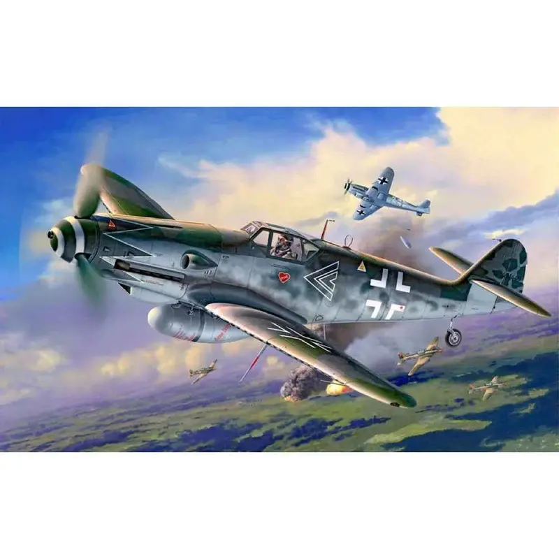 Revell 63752 1/32 Messerschmitt Bf109g-10 Erla Model Set 1