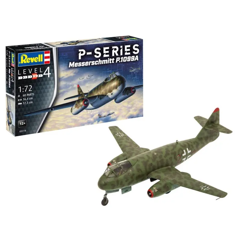 Revell 63774 1/72 Messerschmitt P.1099A - P-Series Model Kit Set 1