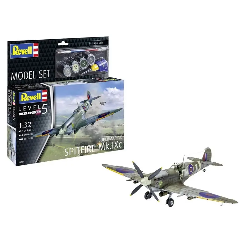 Revell 63927 1/32 Supermarine Spitfire Mk. Ixc Model Kit Set 1
