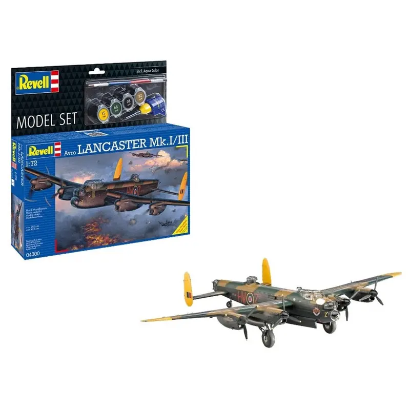 Revell 64300 1/72 Lancaster Mk.I/Iii Model Kit Set 1