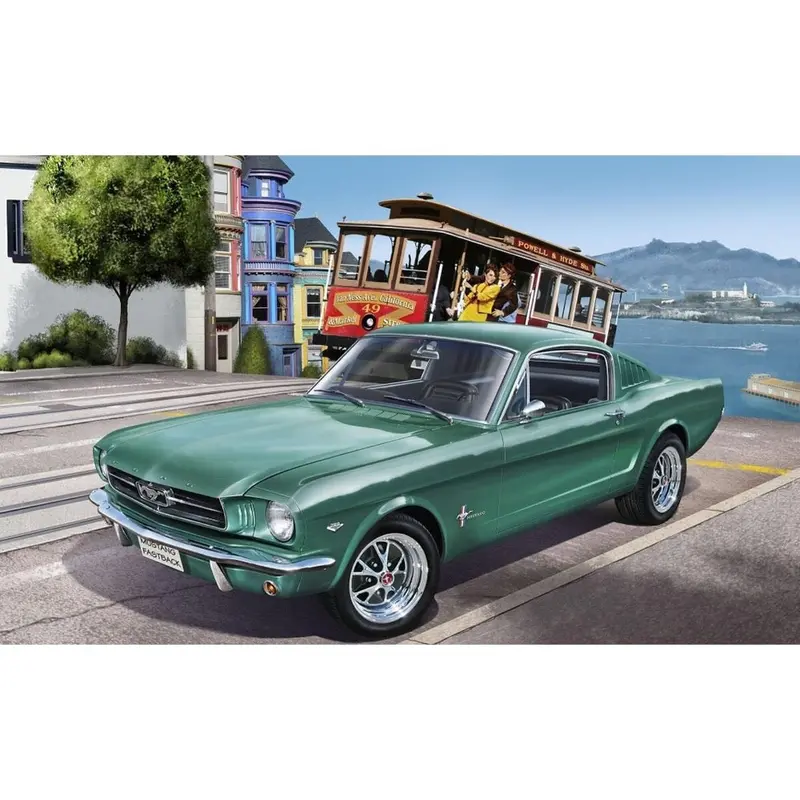 Revell 67065 1/24 1965 Ford Mustang 2+2 Fastback Model Kit Set 2