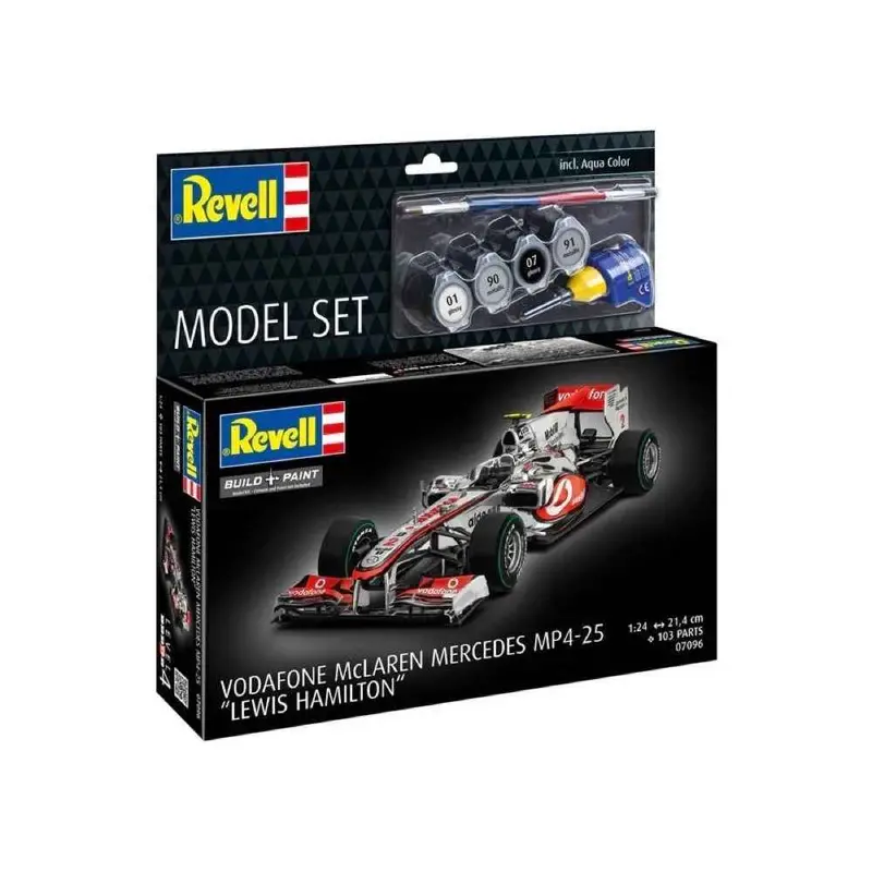 Revell 67096 1/24 Mclaren Mercedes Mp4-25 Lewis Hamilton Model Set 1