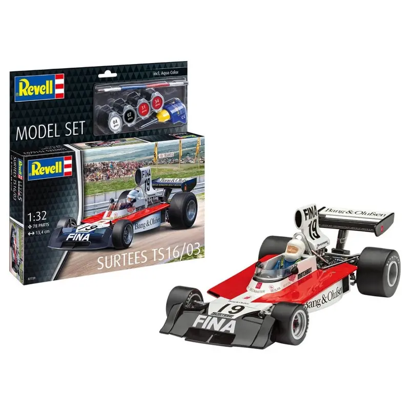 Revell 67739 1/32 Surtees Ts16/03 Model Kit Set 1