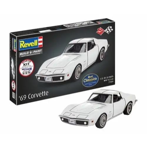 Revell 77684 1/32 Corvette C3 Starter Kit 1