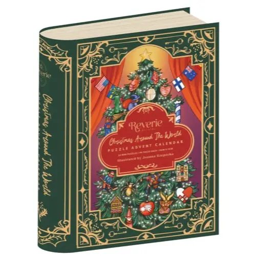Reverie Christmas Around The World Puzzle Advent Calendar Micro Jigsaw Puzzle Set 1
