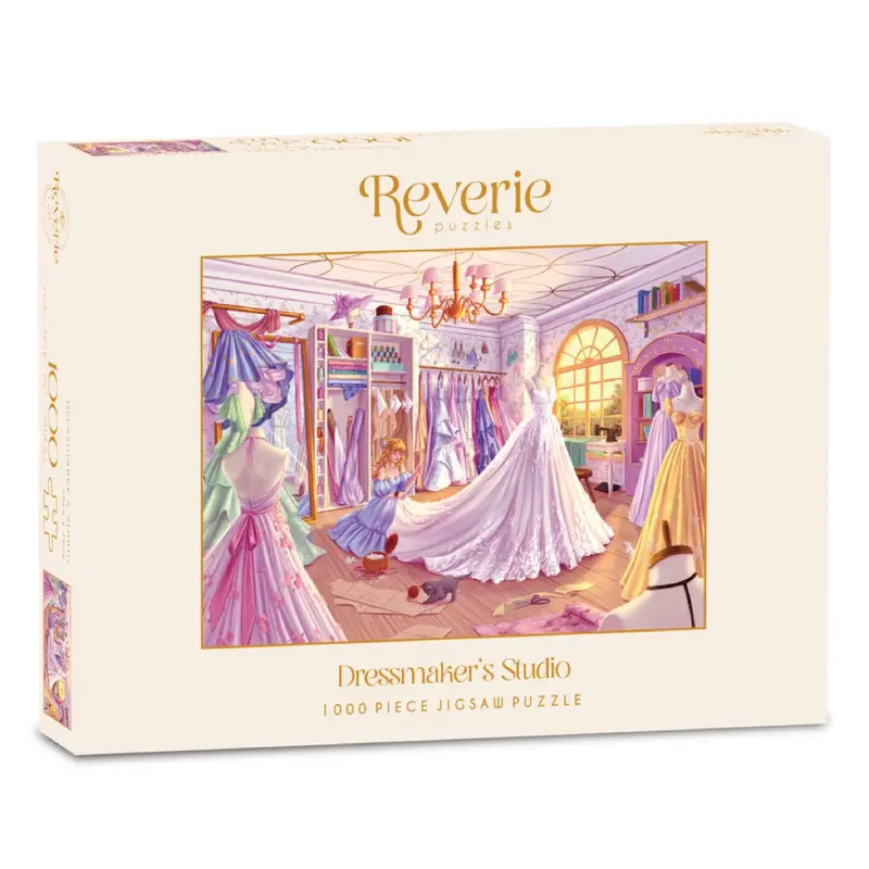 Reverie Dressmaker's Studio 1000Pc Jigsaw Puzzle 1