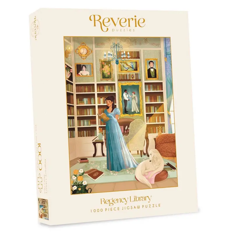 Reverie Library 1000Pc Jigsaw Puzzle 1
