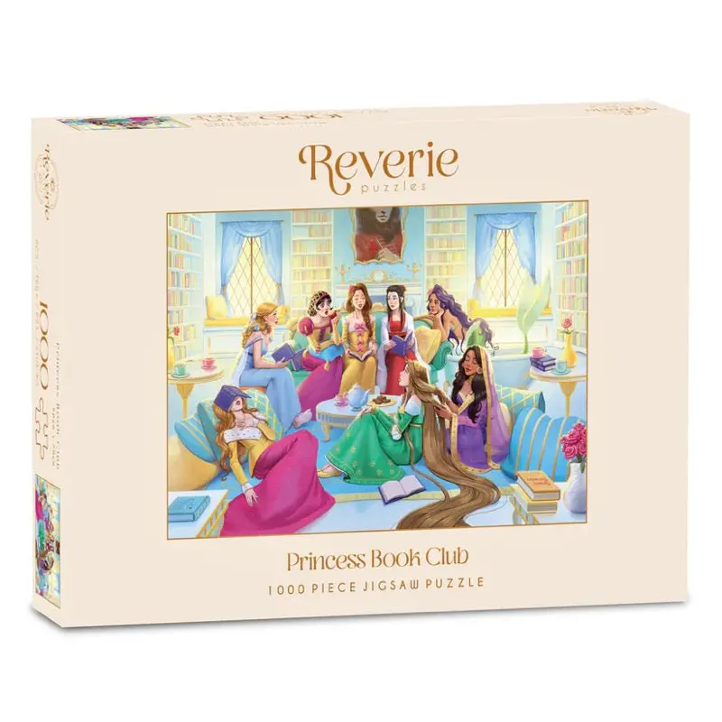 Reverie Princess Book Club 1000Pc Jigsaw Puzzle 1