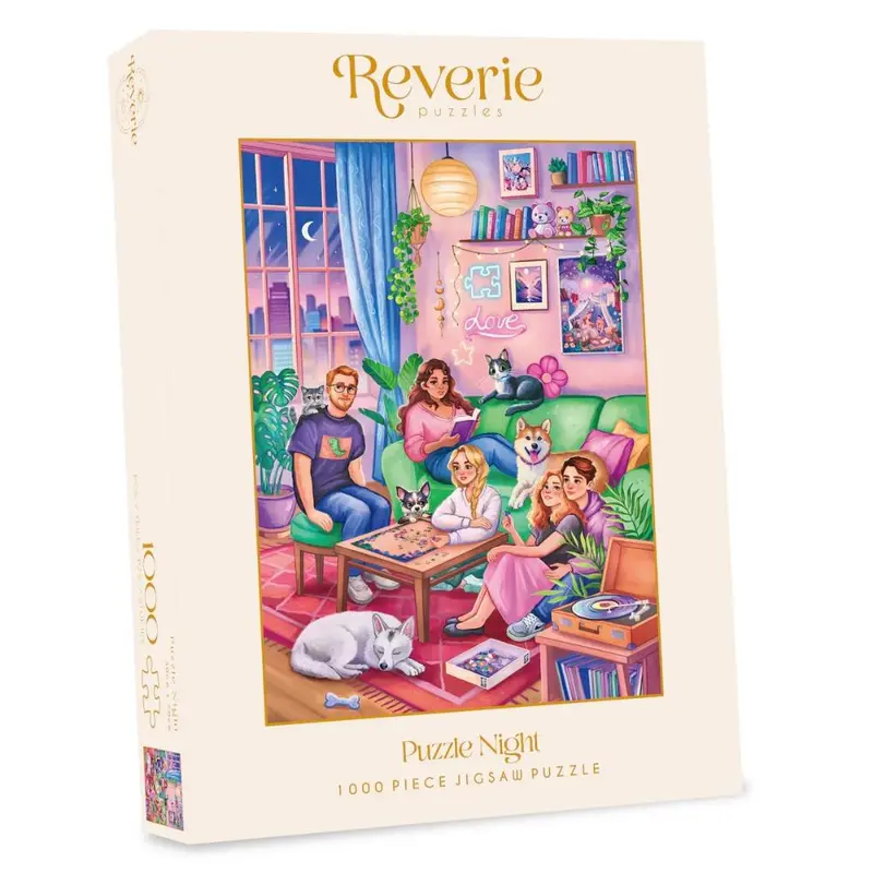 Reverie Puzzle Night 1000Pc Jigsaw Puzzle 1