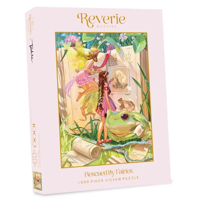 Reverie Rescued By Fairies 1000Pc Jigsaw Puzzle 1