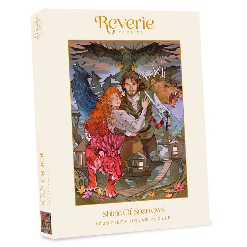 Reverie Shield Of Sparrows 1000Pc Jigsaw Puzzle 1