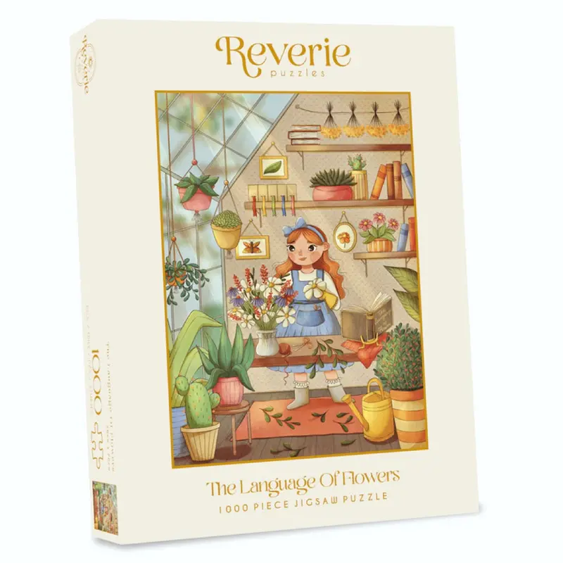 Reverie The Language Of Flowers 1000Pc Jigsaw Puzzle 1