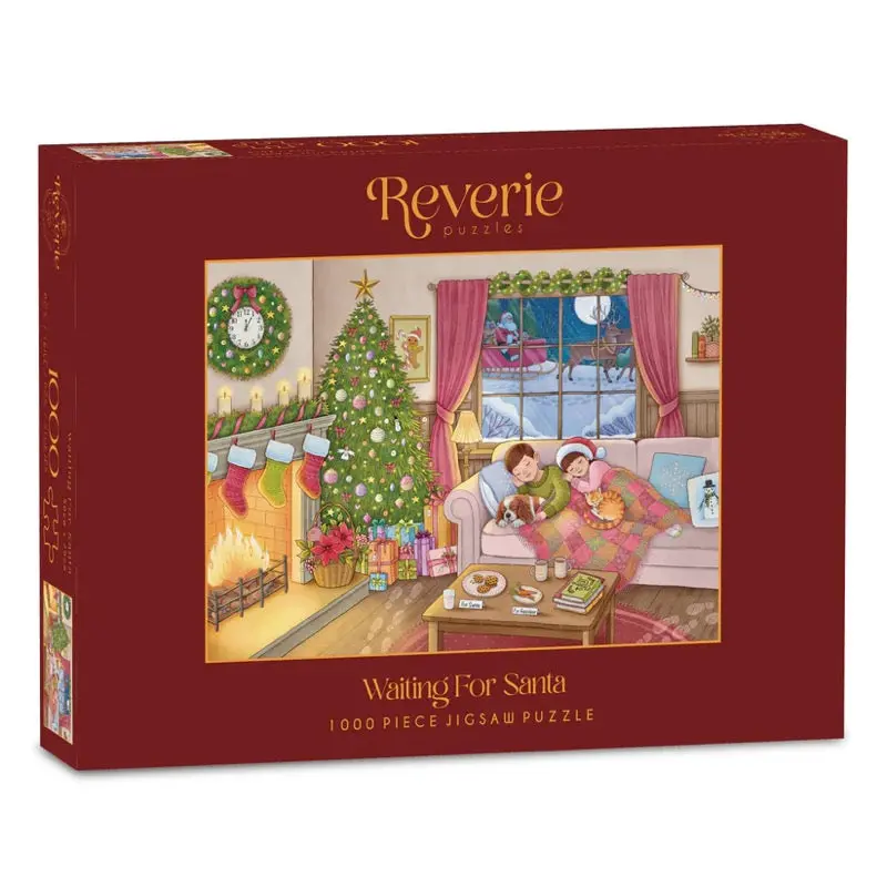 Reverie Waiting For Santa 1000Pc Jigsaw Puzzle 1