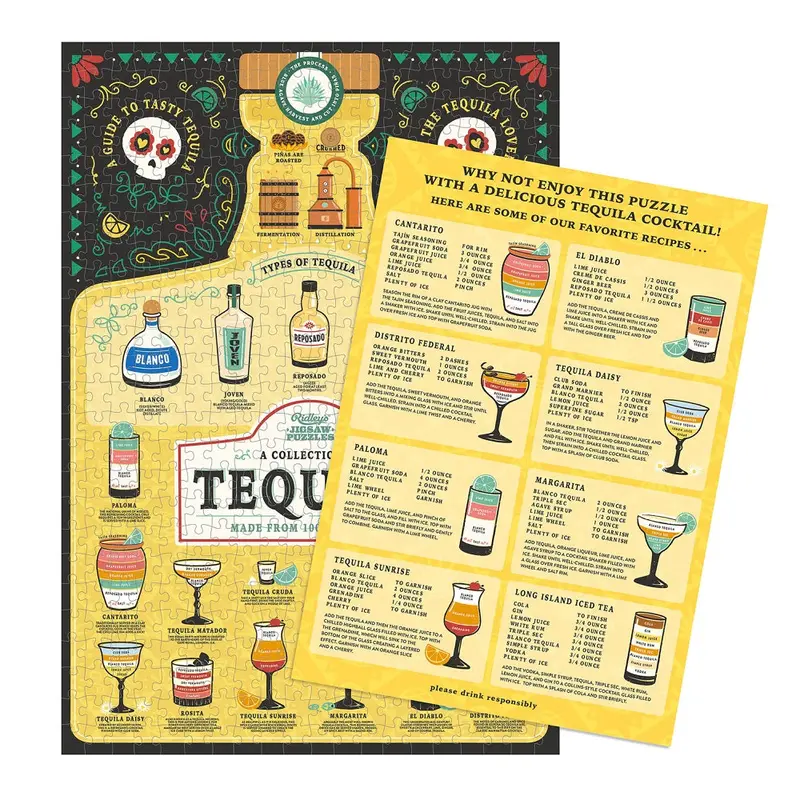 Ridleys Tequila Lover's 500Pc Jigsaw Puzzle 2