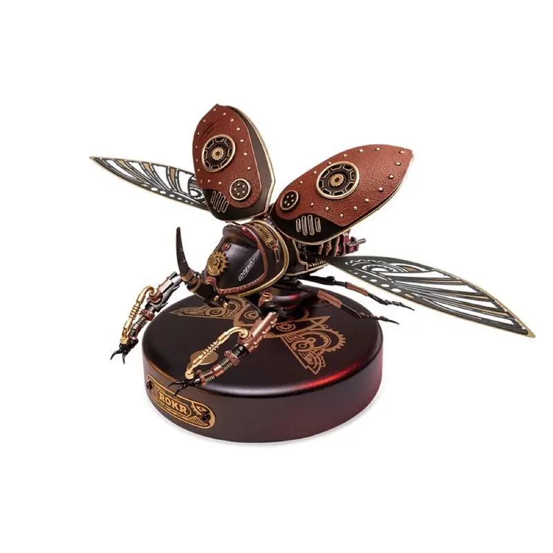 Robotime Rokr Diy Rhinoceros Beetle 1