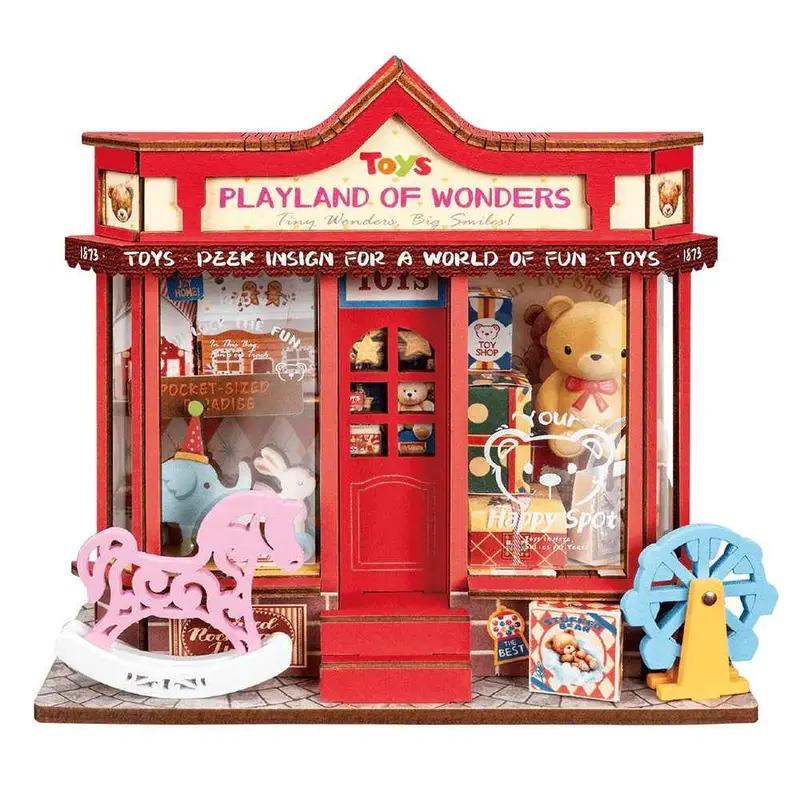 Robotime Rolife Diy Mini Store Whimsy Toy Shop 1