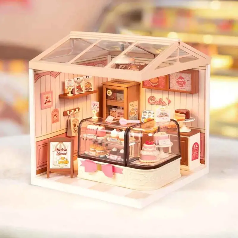 Robotime Rolife Diy Plastic Superstore Tasty Cake Shop 2