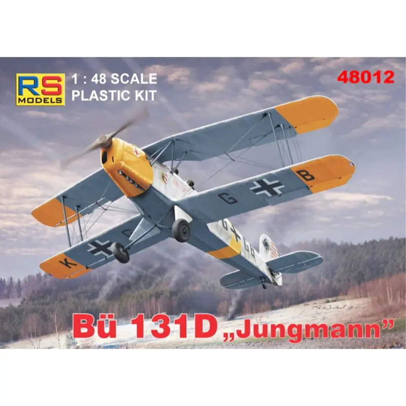 Rs Models 48012 1/48 Bucker Bu-131D Jungmann 1