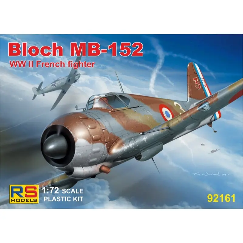 Rs Models 92161 Marcel-Bloch Mb.152 Battle Of France 1940. 1