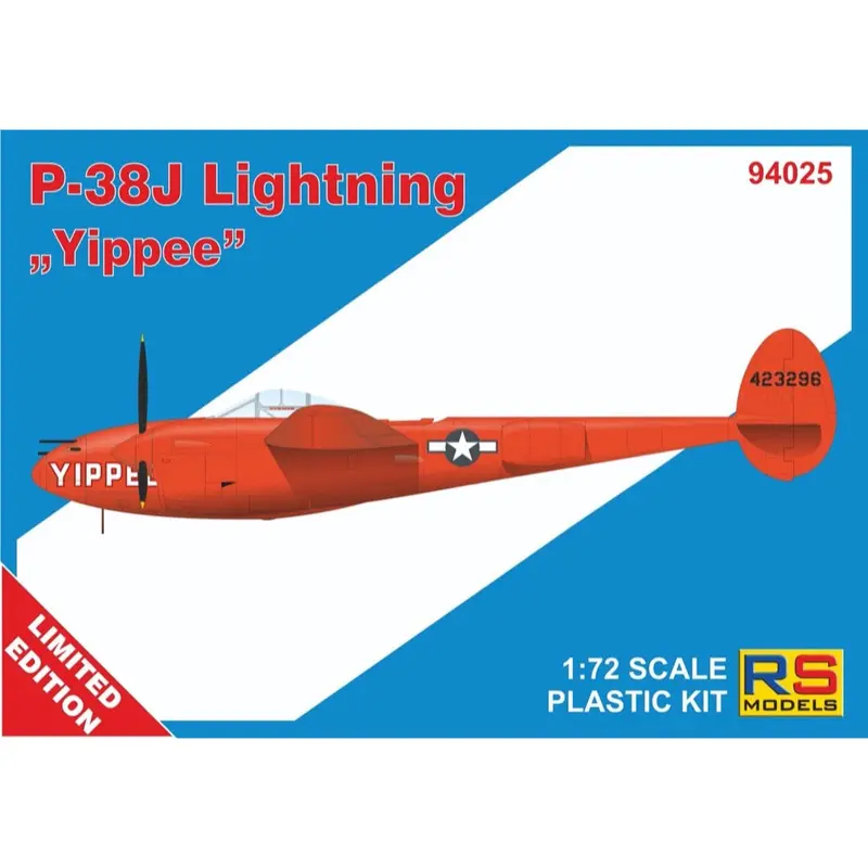 Rs Models 94025 1/72 P-38J Lightning "Yippee” 1