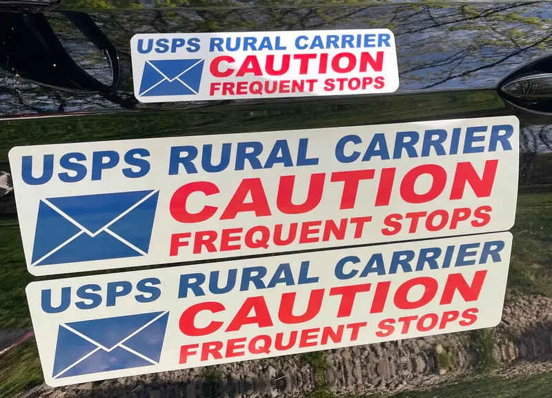 Rural Carrier Magnetic Signs Large 3 Pack Combo 1