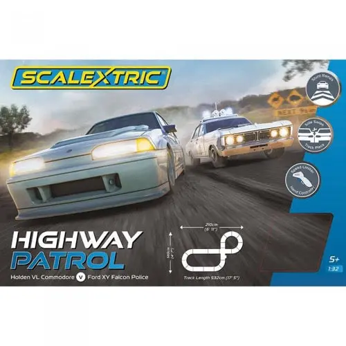 Scalextric C1453 Highway Patrol Slot Car Set 1