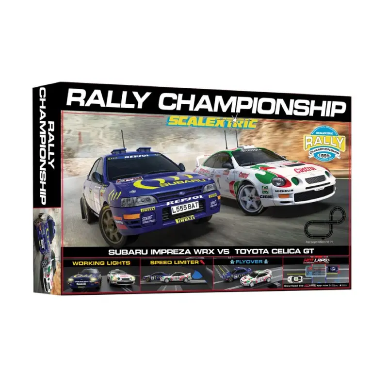 Scalextric C1463m Rally Championship Retro Race Set 1