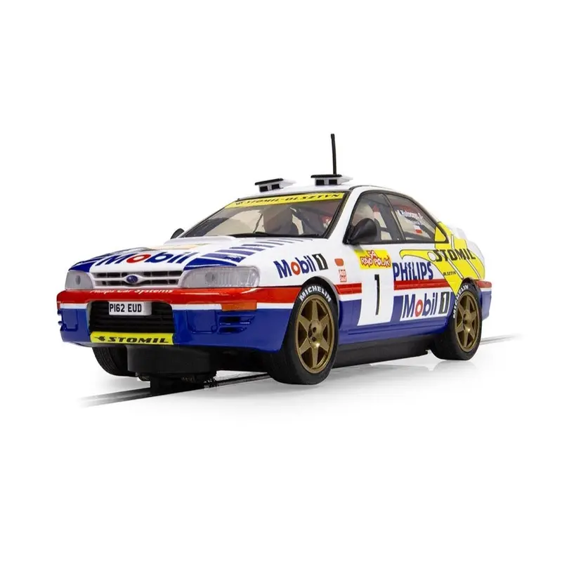 Scalextric C4507 Subaru Impreza Wrx Slot Car - 1997 Erc Champion 1
