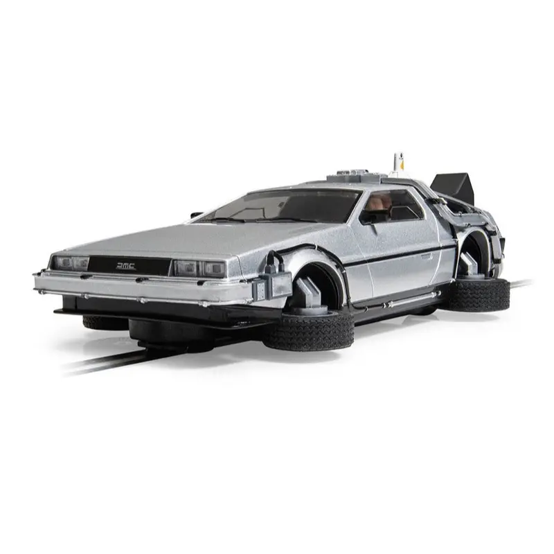 Scalextric C4541 Flying Time Machine Slot Car - Back To The Future 2 1