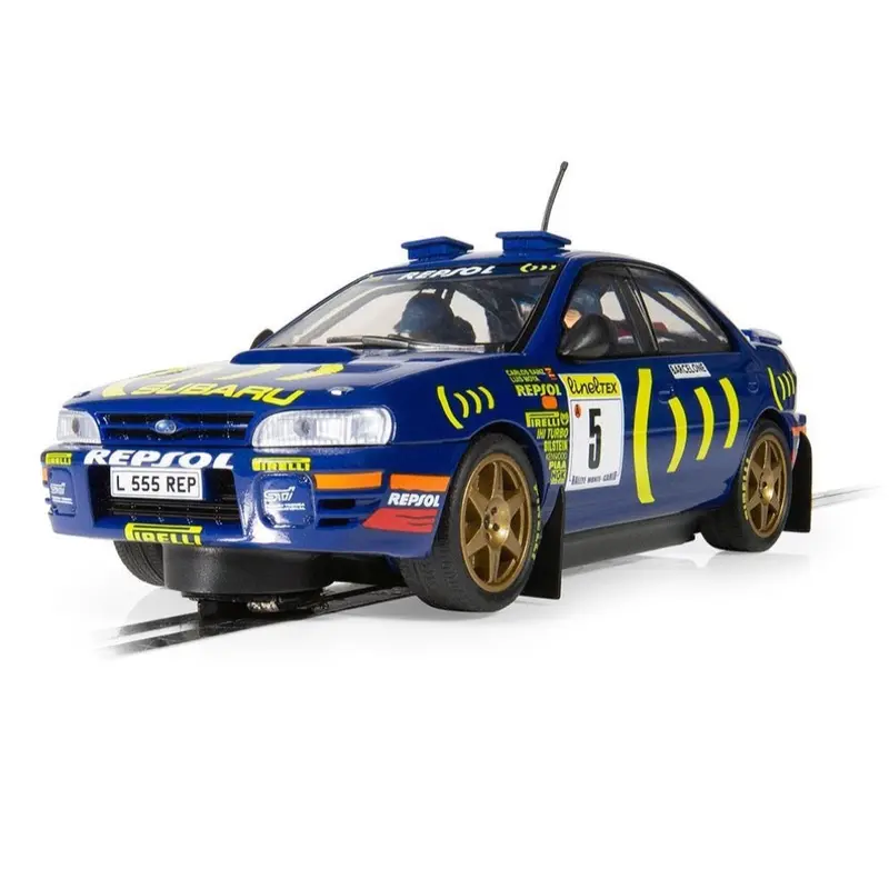 Scalextric C4555 Subaru Impreza Wrx 1995 Monte Carlo Rally Carlos Sainz 1