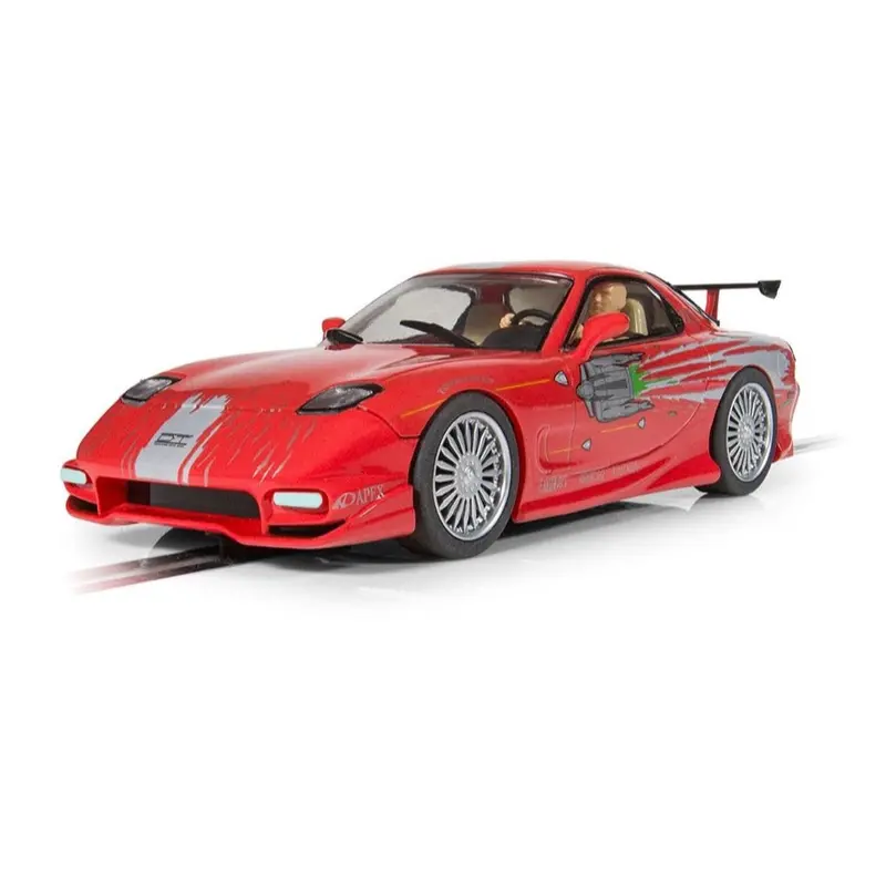 Scalextric C4592 Mazda Rx7 Slot Car - Dom Toretto - The Fast And The Furious 1