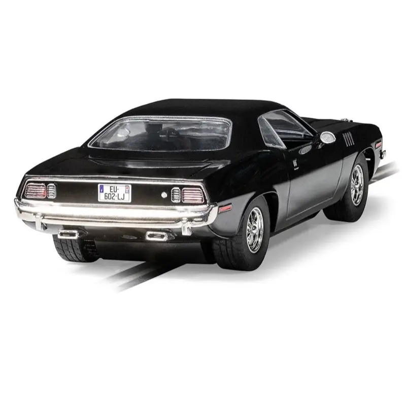 Scalextric C4595 Plymouth Barracuda Slot Car - John Wick Chapter 4 2