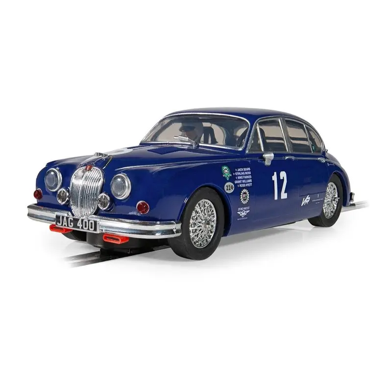 Scalextric C4596 Jaguar Mk2 Slot Car - Grant Williams Racing 1