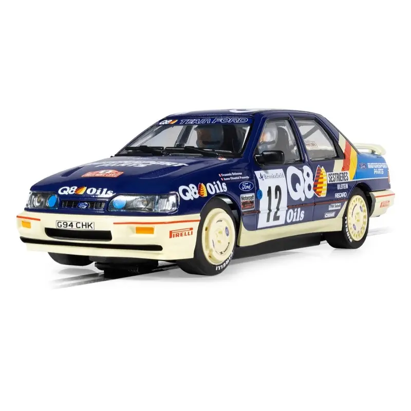 Scalextric C4607 Ford Sierra Sapphire Cosworth Slot Car - 1991 Monte Carlo Rally - Francois Delecour 1