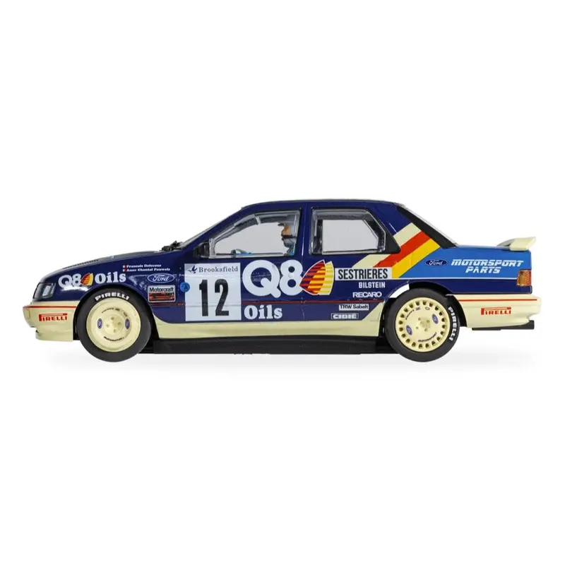 Scalextric C4607 Ford Sierra Sapphire Cosworth Slot Car - 1991 Monte Carlo Rally - Francois Delecour 2