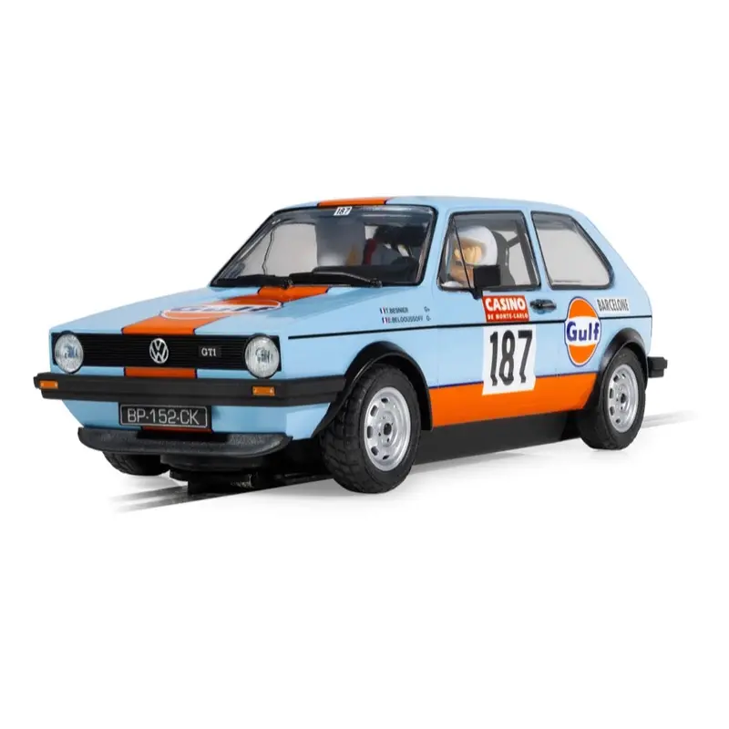 Scalextric C4609 Volkswagen Golf Slot Car - Gulf Edition 1