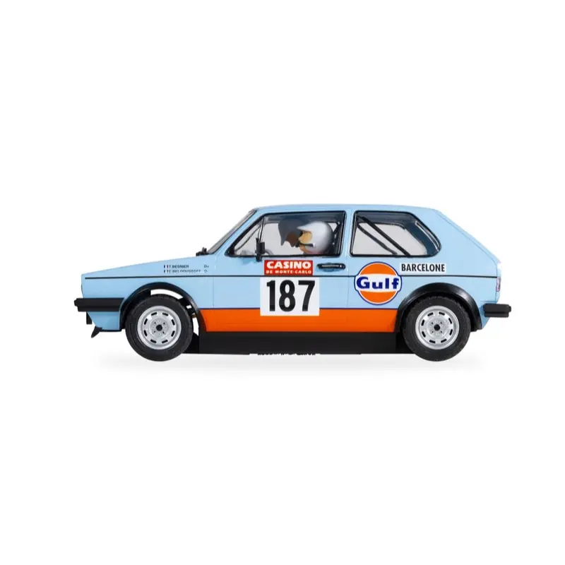 Scalextric C4609 Volkswagen Golf Slot Car - Gulf Edition 2