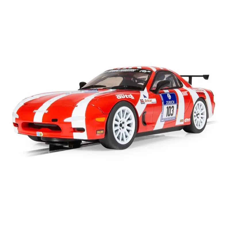 Scalextric C4626 Mazda Rx7 Fd Slot Car - Nurburgring 24 2007 1