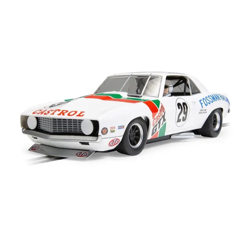 Scalextric C4643 Chevrolet Camaro Slot Car - Castrol Racing Trans Am 1971 1