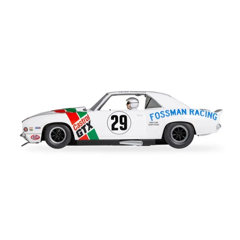 Scalextric C4643 Chevrolet Camaro Slot Car - Castrol Racing Trans Am 1971 2