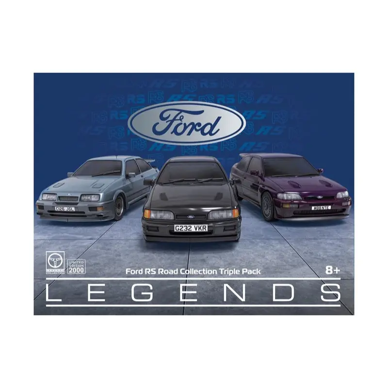 Scalextric C4666a Ford Rs Road Collection Slot Car Triple Pack 1