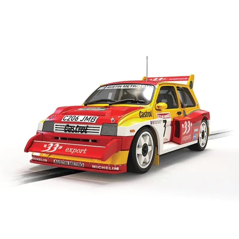 Scalextric C4668 Austin Metro 6R4 Didier Auriol Slot Car 1