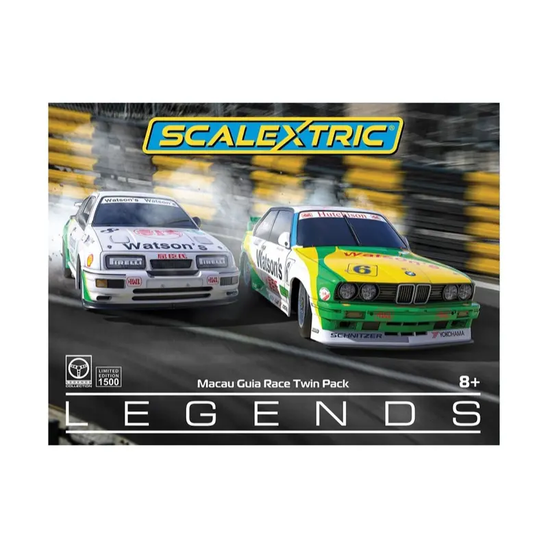 Scalextric C4670a Macau Guia Race Slot Car Twin Pack 1