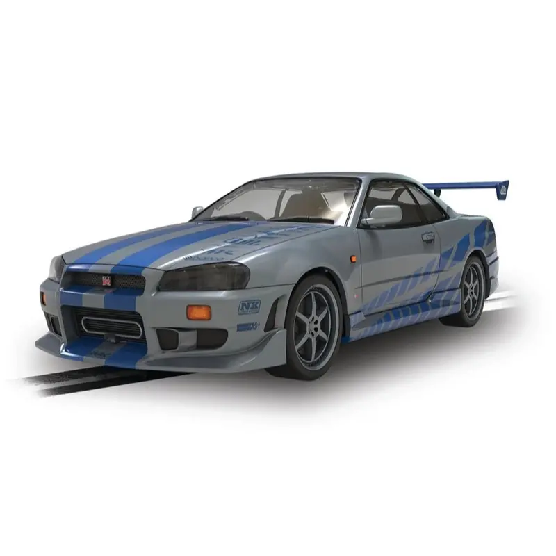 Scalextric C4674 Nissan Skyline Gt-R (R34) 2 Fast 2 Furious Slot Car 1