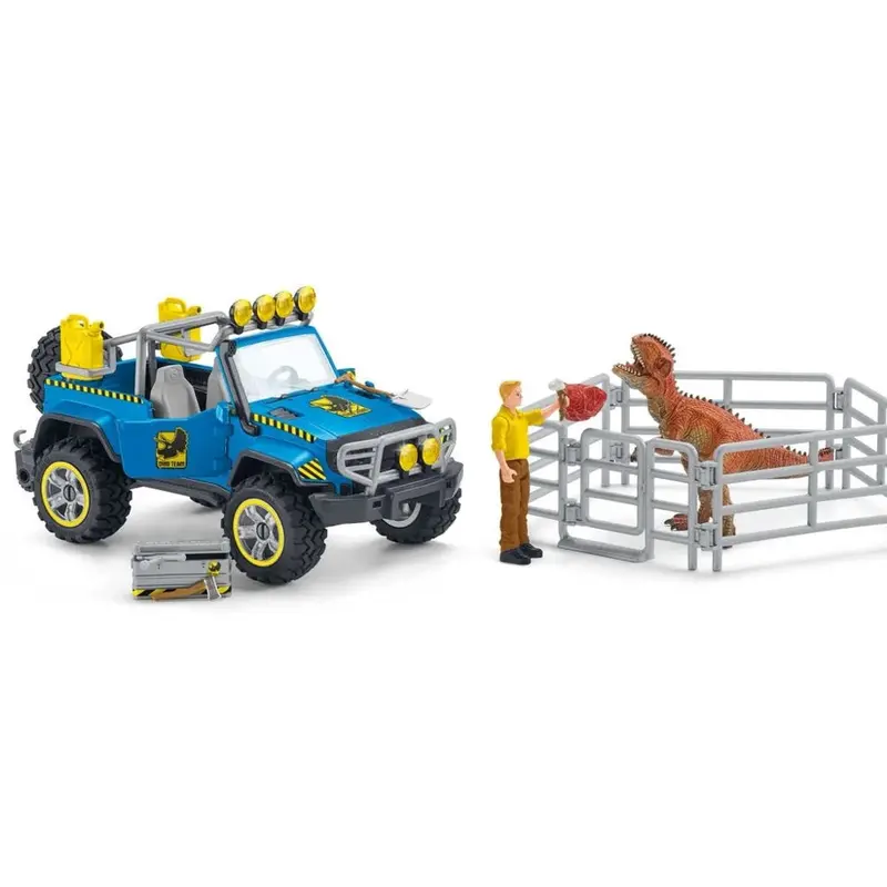 Schleich 41464 Off-Road Vehicle With Dino Outpost 1