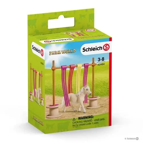 Schleich 42484 Pony Curtain Obstacle 1