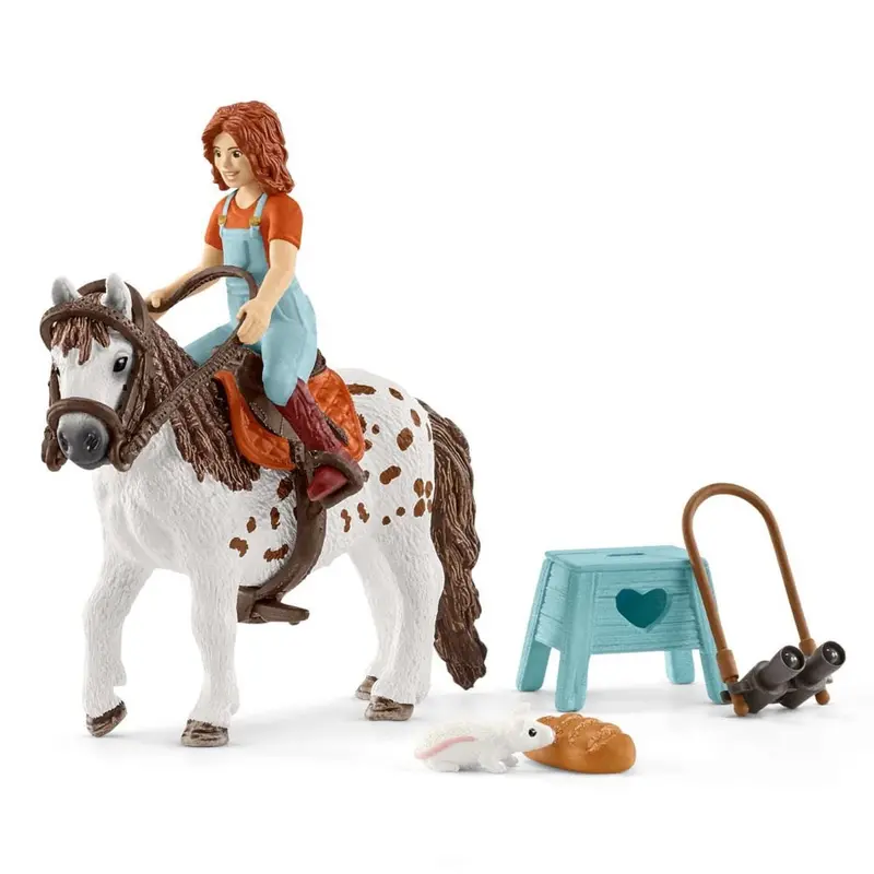 Schleich 42518 Horse Club Mia & Spotty 1