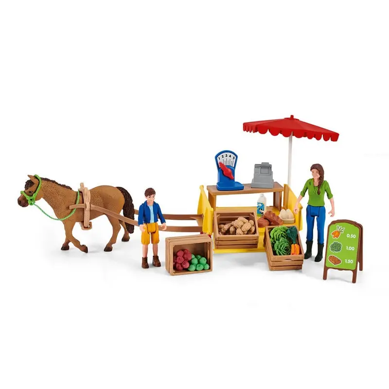 Schleich 42528 Sunny Day Mobile Farm Stand 1